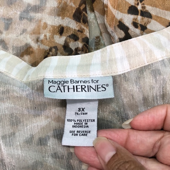 Catherine’s Plus Size Sheer Top - Picture 9 of 11